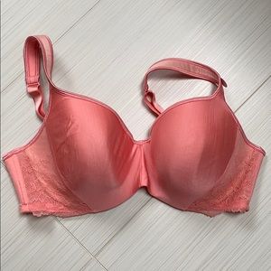 Pink Lace Bra